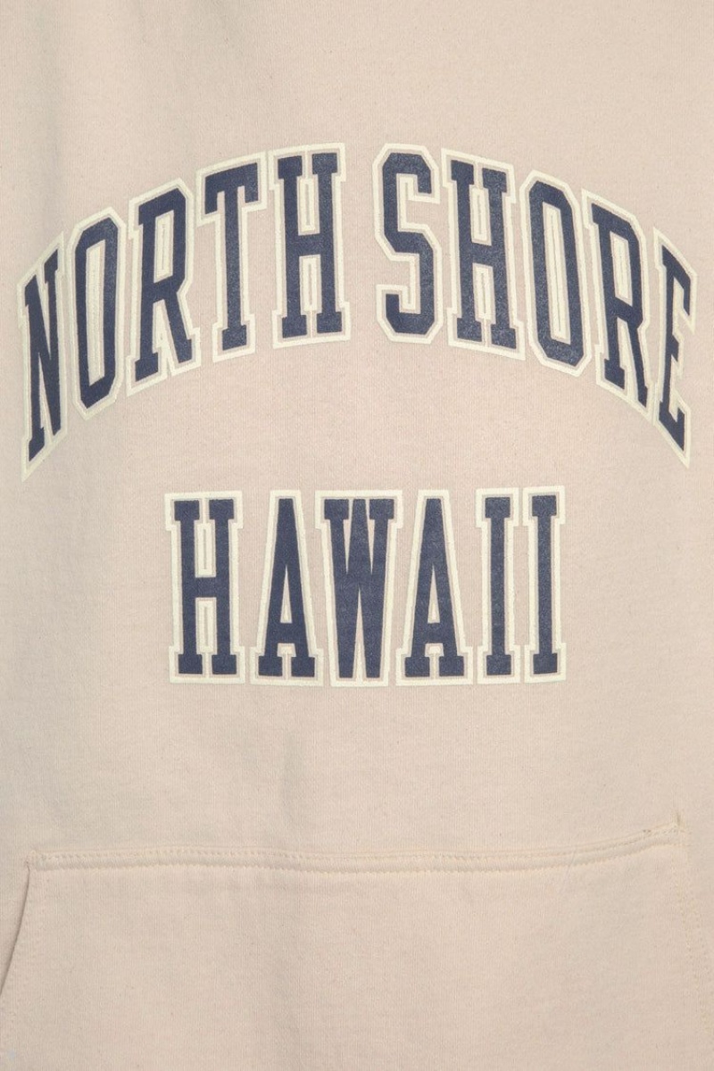 Sweat a Capuche Brandy Melville Christy North Shore Hawaii Blanche | SYG-94767114